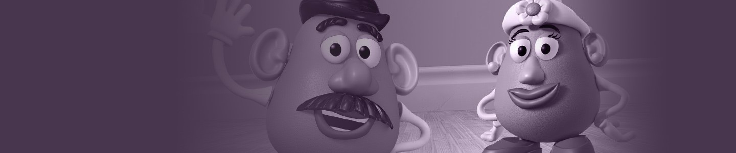 Peluches de Mr. Potato (Señor Patata)