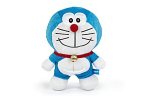 Doraemon - Peluche Doraemon con Sorriso a Bocca Chiusa - Qualità Super Morbida