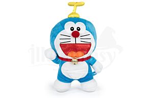 Doraemon - Doraemon-Plüsch mit Propeller - Superweiche Qualität