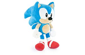 Sonic - Peluche Sonic The Hedgehog Colore Blu - 28cm - Qualità Super Morbida