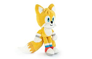 Sonic - Peluche Tails Miles Prower Color Amarillo - 31cm - Calidad Super Soft