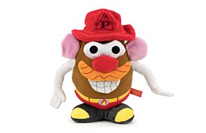 Potato Head - Peluche di Mr Potato Pompiere Presentato in una Scatola - 26cm - Qualità Super Morbida