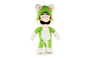 Super Mario Bros - Peluche Luigi Frog - 36cm - Calidad Super Soft