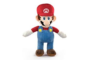 Super Mario Bros - Peluche Grande Mario Bros - 61cm - Qualità Super Morbida
