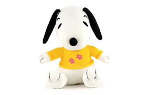 Snoopy - Peluche Snoopy Baby Camiseta Amarilla - 20cm - Calidad Super Soft
