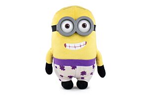 Minions - Peluche Bob Minion avec Pyjama - 26cm - Qualité Super Soft