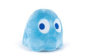 Pac-Man - Peluche Inky Fantasma Azul Claro - 18cm - Calidad Super Soft