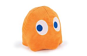 Pac-Man - Peluche Clyde Fantasma Naranja - 17cm - Calidad Super Soft