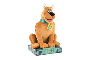 Scooby Doo - Peluche Scooby Doo Adulto Seduto con Display - 28cm - Qualità Super Morbida