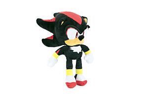Sonic - Peluche Shadow The Hedgehog Colore Nero - 32cm - Qualità Super Morbida