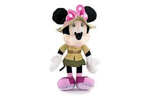 Mickey et Amis - Peluche Minnie Safari - Qualité Super Soft