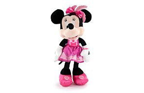 Mickey et Amis - Peluche Minnie de Fête - Qualité Super Soft