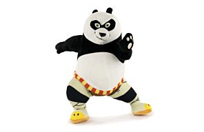 Kung Fu Panda - Peluche Po in posizione Kung Fu - 27cm - Qualità Super Morbida