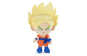 Dragon Ball - Peluche Goku Super Saiyan Blond - Qualité Super Soft