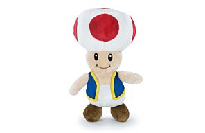 Super Mario Bros - Peluche Toad - Calidad Super Soft