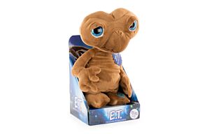 E.T. l'extra-terrestre - Peluche ET con Suono Spagnolo e Luce Display - 27cm - Qualità Super Morbida
