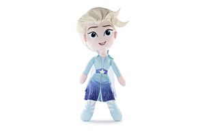 Frozen: Il Regno di Ghiacco - Peluche Grande Principessa Elsa - 62cm - Qualità Super Morbida