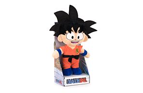 Dragon Ball - Peluche Goku Niño con Cola y en Display - 34cm - Calidad Super Soft