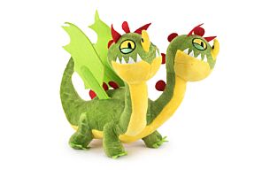 Dragon Trainer - Peluche Dragone Verde Orripilante Bizzippo - Qualità Super Morbida