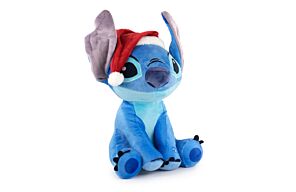 Lilo et Stitch - Peluche Stitch Noël avec Son - 30cm - Qualité Super Soft