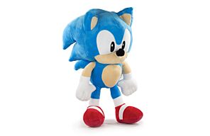 Sonic - Peluche Grande Sonic The Hedgehog Colore Blu - 45cm - Qualità Super Morbida