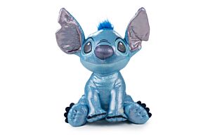Peluche Stitch Glitter 100º Aniversario Disney con Sonido 34cm - Lilo&Stitch - Alta Calidad