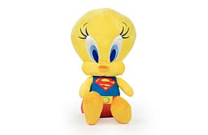 Looney Tunes - Peluche Titi Déguisée Super-Héros DC - Haute Qualité