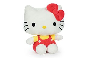 Hello Kitty - Peluche di Hello Kitty Icon con Salopette Rosso - Alta Qualità