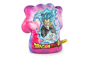 Dragon Ball - Peluche Guanto Destro di Vegeta Super Saiyan Blu - 23cm - Qualità Super Morbida