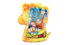 Dragon Ball - Gant droit en peluche Goku Super Saiyajin Bleu - 23cm - Qualité super soft