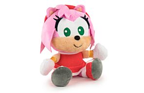 Sonic - Peluche Amy Rose Cute - 21cm - Qualité Super Soft