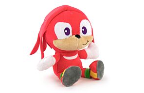 Sonic - Peluche Knuckles The Echidna Cute Color Rojo - 22cm - Calidad Super Soft