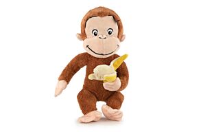 Curious George - Peluche Jorge el Curioso con un Plátano - Calidad Super Soft