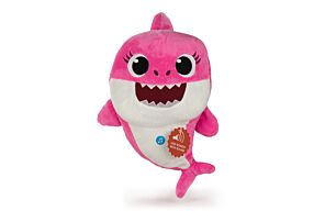 Baby Shark - Peluche Mama Shark avec Son Couleur Rose - Qualité Super Soft