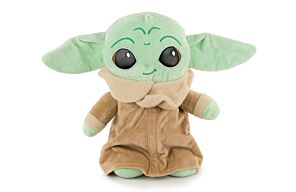 Star Wars: The Mandalorian - Peluche Baby Yoda (Grogu) con Piedi - 29cm - Qualità Super Morbida