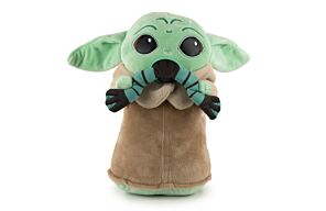 Star Wars: The Mandalorian - Peluche Baby Yoda (Grogu) Avec Grenouille - 29cm  - Qualité Super Soft