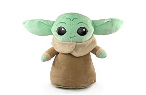 Star Wars: The Mandalorian - Peluche Grande Baby Yoda (Grogu) - 53cm - Calidad Super Soft
