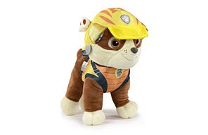 La Patrulla Canina (Paw Patrol) - Peluche Rubble Dino Rescue - 26cm - Calidad Super Soft