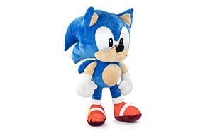 Sonic - Peluche Grand Sonic the Hedgehog Couleur Bleu - 45cm - Qualité Super Soft