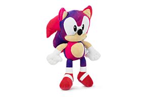 Peluche Sonic Dégradé Rouge 29cm - Sonic The Hedgehog - Haute Qualité