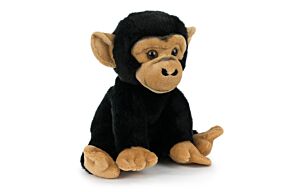 Peluche Chimpanzé 27cm - Animaux du Zoo - Haute Qualité