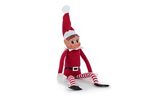 Peluche Naughty Elf de Noël Fille 30cm - Elves Behavin' Badly - Haute Qualité