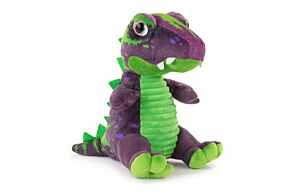 Peluche Dinosaure T-Rex Violet Assis - Tyrannosaurus Rex - Qualité Super Soft