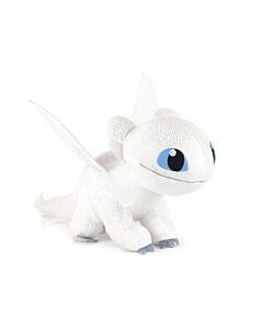 Dragons - Peluche Furie Blanche Dragon Blanc - Qualité Super Soft