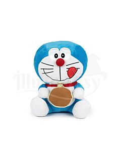 Doraemon - Doraemon-Plüsch mit Dorayaki - Superweiche Qualität