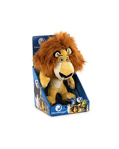 Madagascar - Peluche Lion Alex sur boîte Display - 26cm - Qualité Super Soft