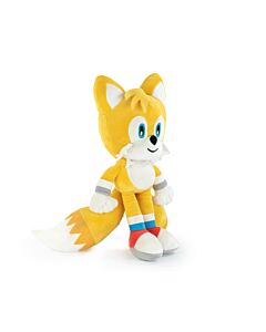 Sonic - Peluche Tails Miles Prower Color Amarillo - 31cm - Calidad Super Soft
