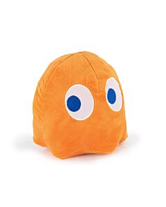 Pac-Man - Peluche Clyde Fantôme Orange - 17cm - Qualité Super Soft