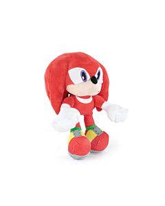 Sonic - Peluche Knuckles The Echidna Colore Rosso - 27cm - Qualità Super Morbida
