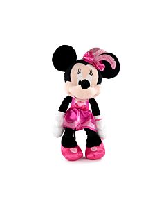 Mickey et Amis - Peluche Grand Minnie de Fête - 51cm - Qualité Super Soft